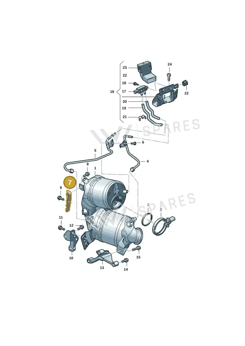 05E253461M — Skoda Kodiaq (2024-) diagram 2f0253110, position 7