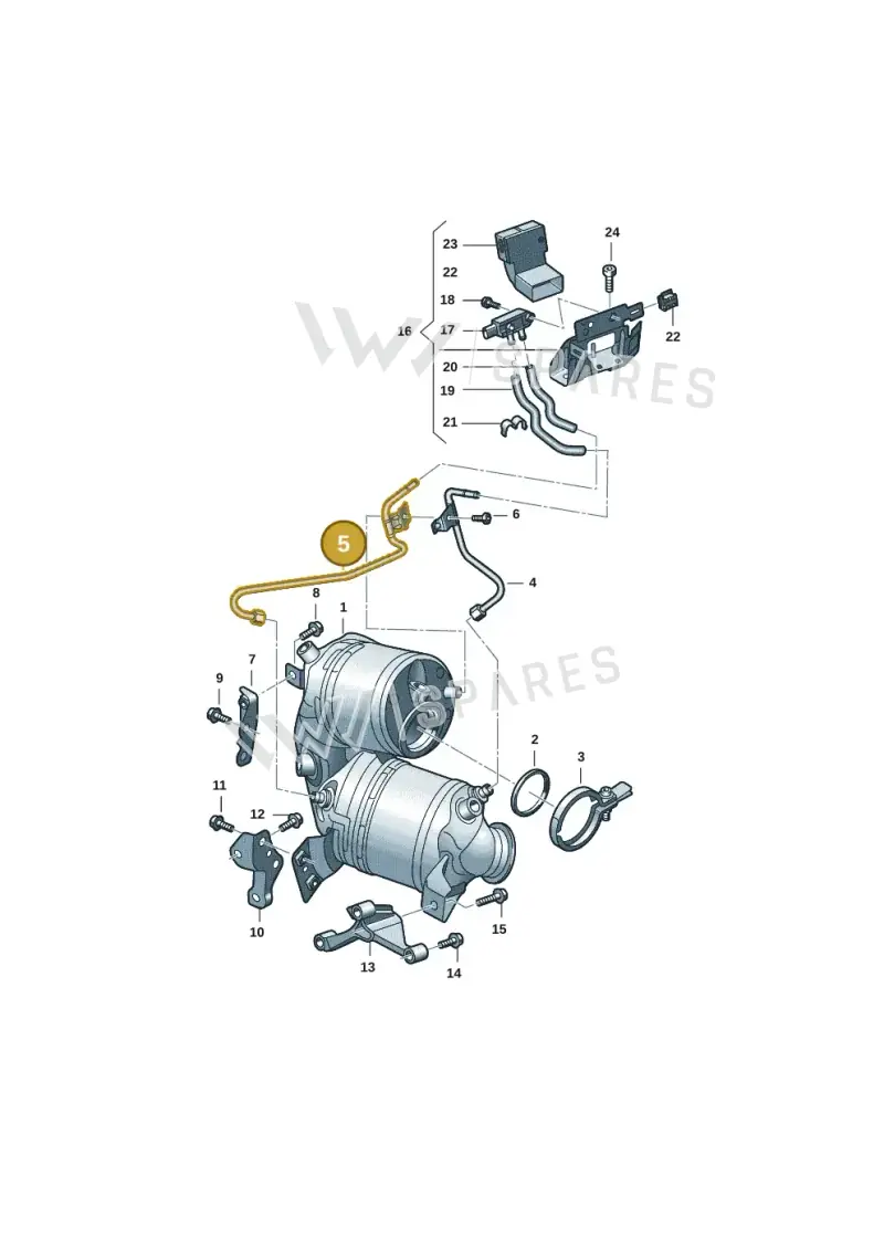 05E253574F — Skoda Kodiaq (2024-) diagram 2f0253110, position 5