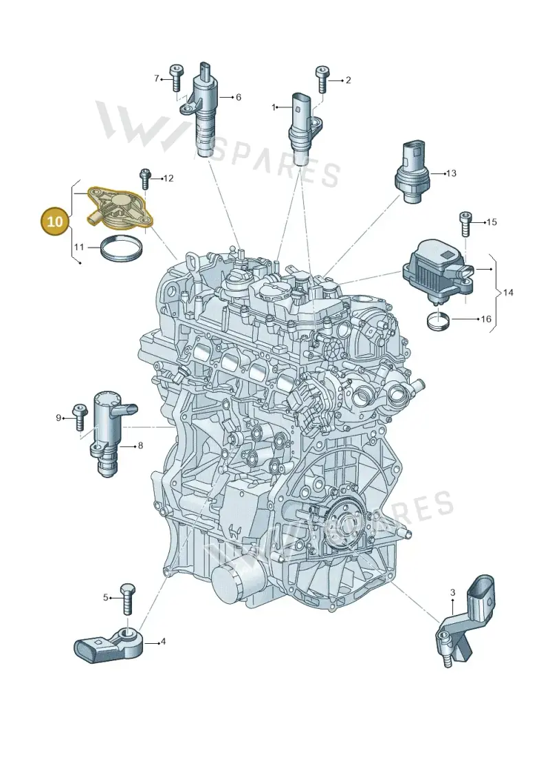 05E906423D — Skoda Kodiaq (2024-) diagram 907601006, position 10
