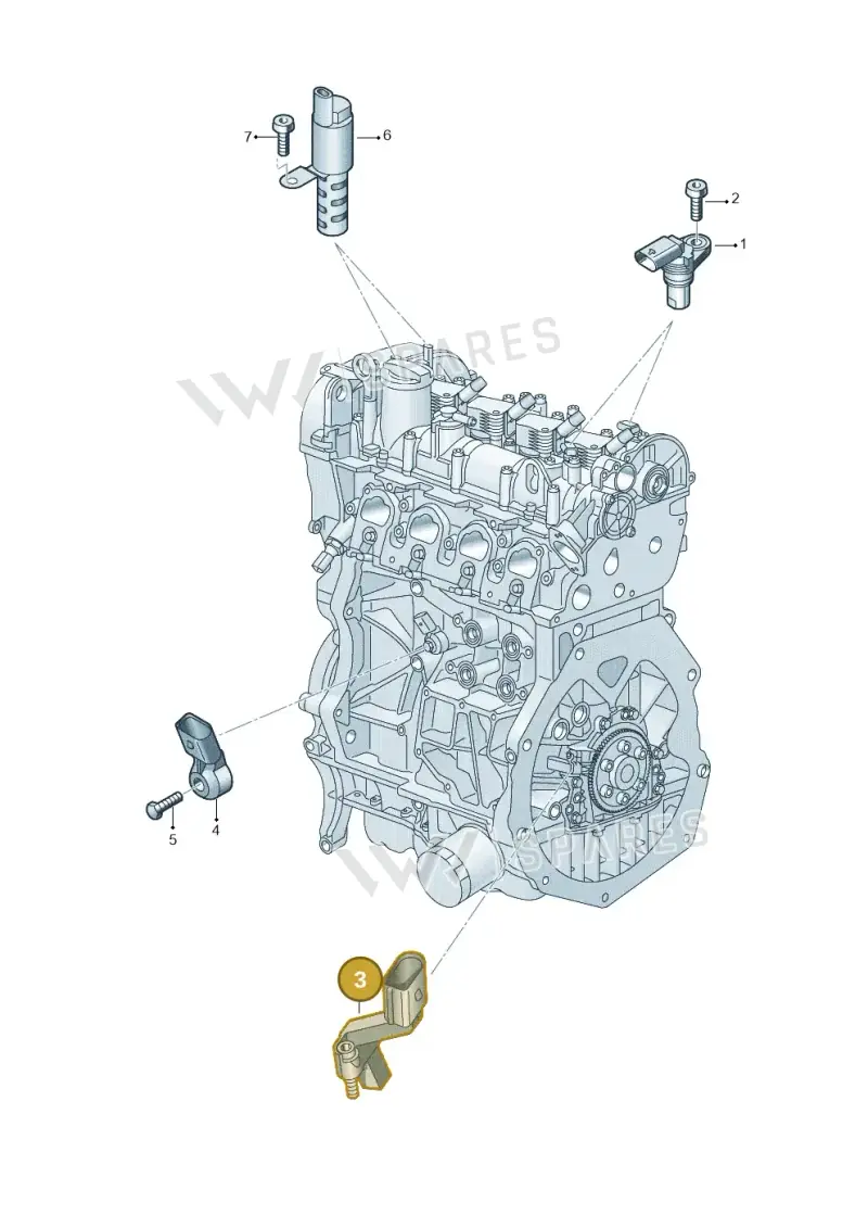 05E906433E — Skoda Kodiaq (2024-) diagram 5h0906032, position 3