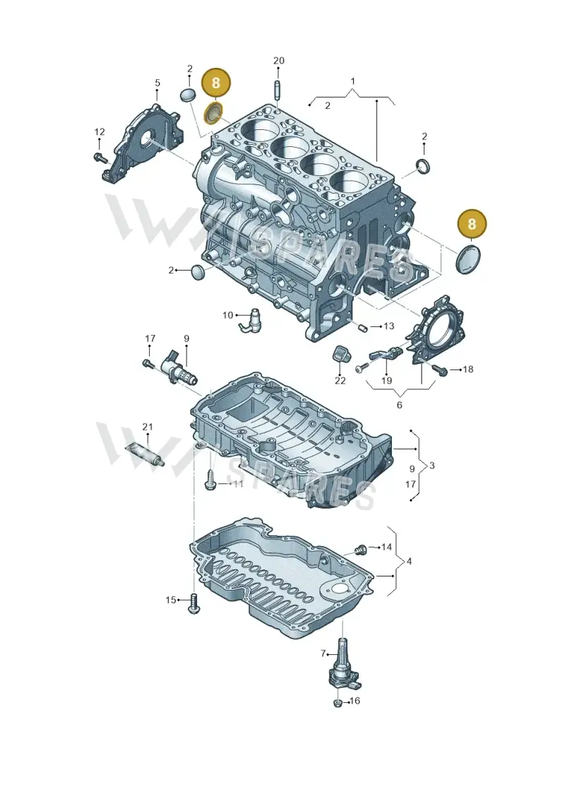 05L103113B — Skoda Kodiaq (2024-) diagram 793103039, position 8