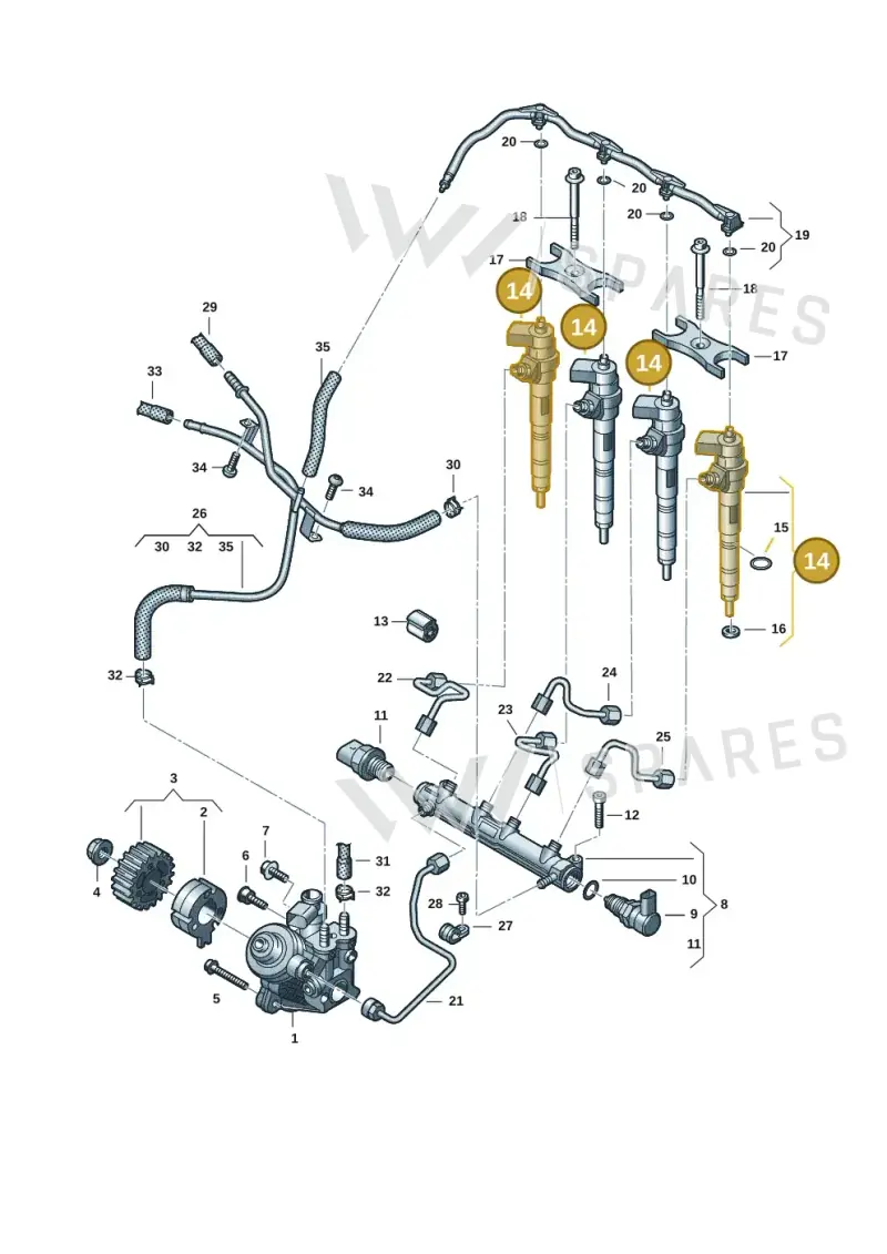05L130277Q — Skoda Kodiaq (2024-) diagram 2ka130010, position 14