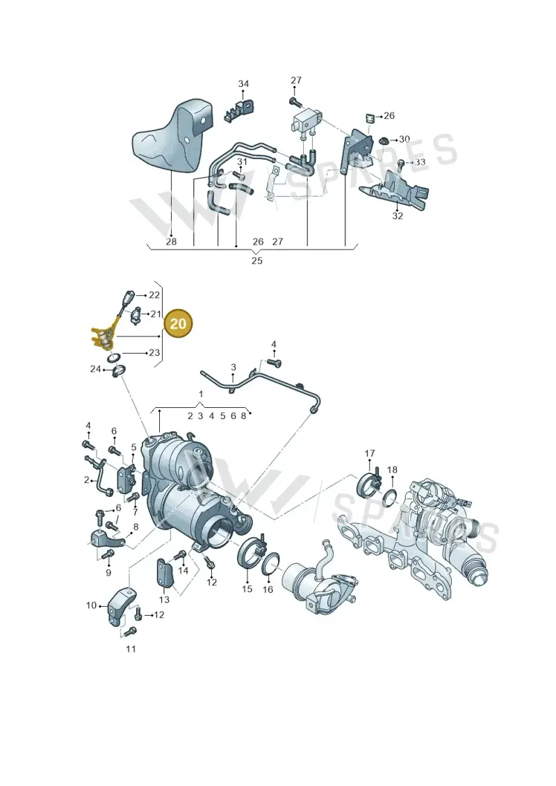05L131113Q — Skoda Kodiaq (2024-) diagram 3j0253162, position 20