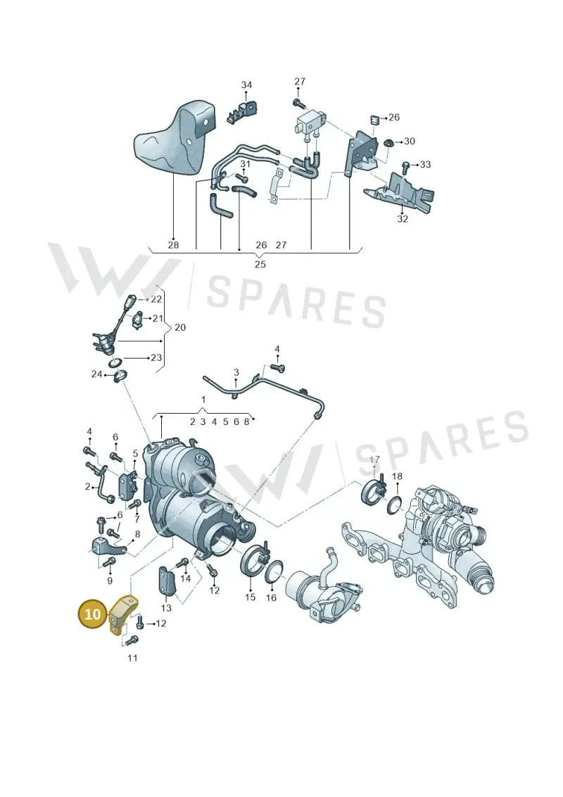05L131645Q — Skoda Kodiaq (2024-) diagram 3j0253162, position 10