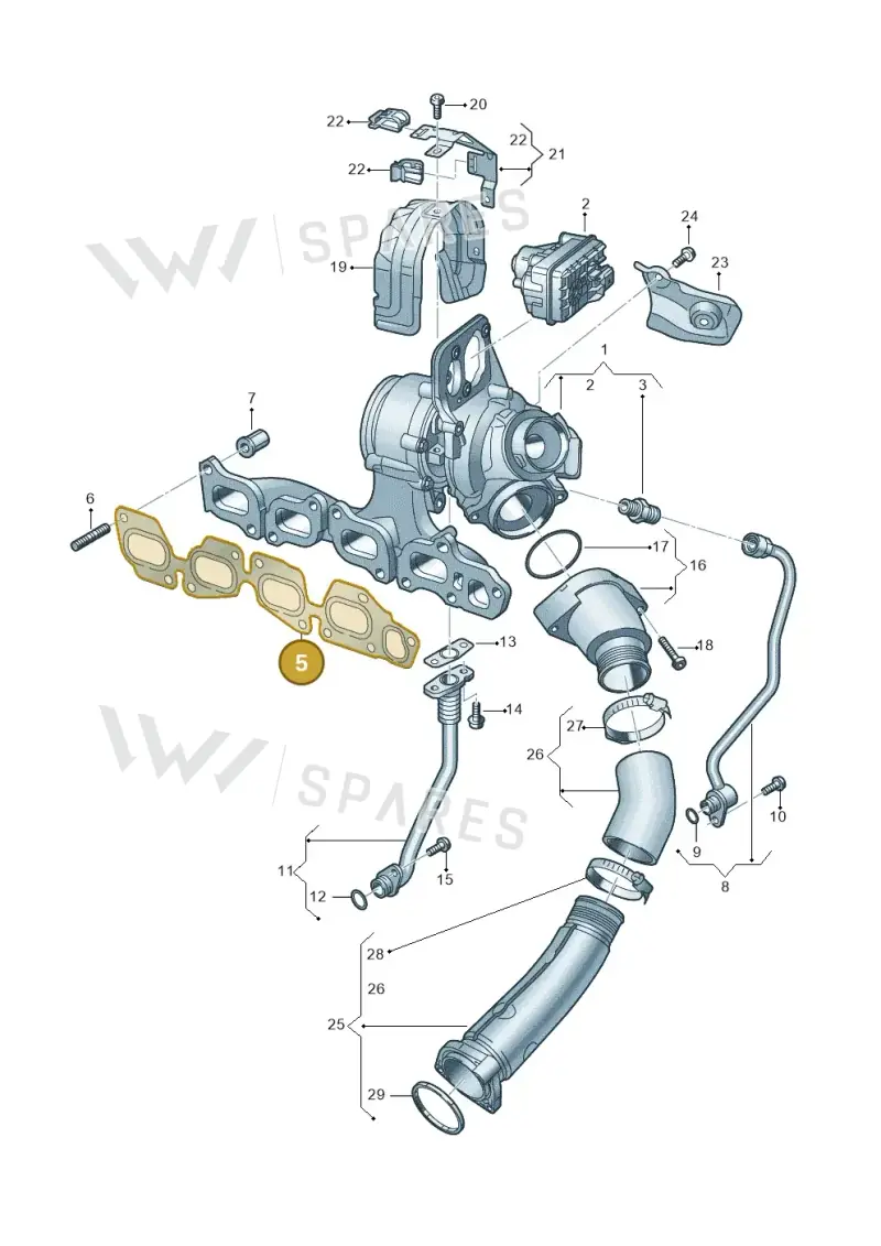 05L253039C — Skoda Kodiaq (2024-) diagram 793145064, position 5