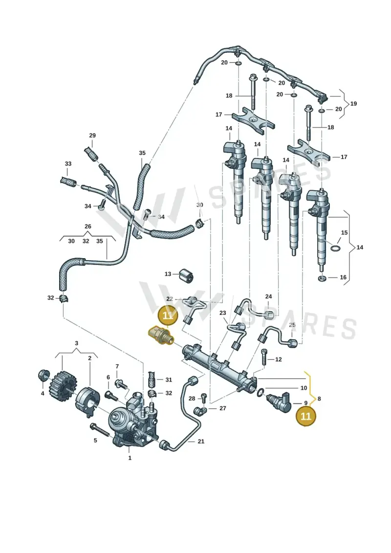 05L906054A — Skoda Kodiaq (2024-) diagram 2ka130010, position 11