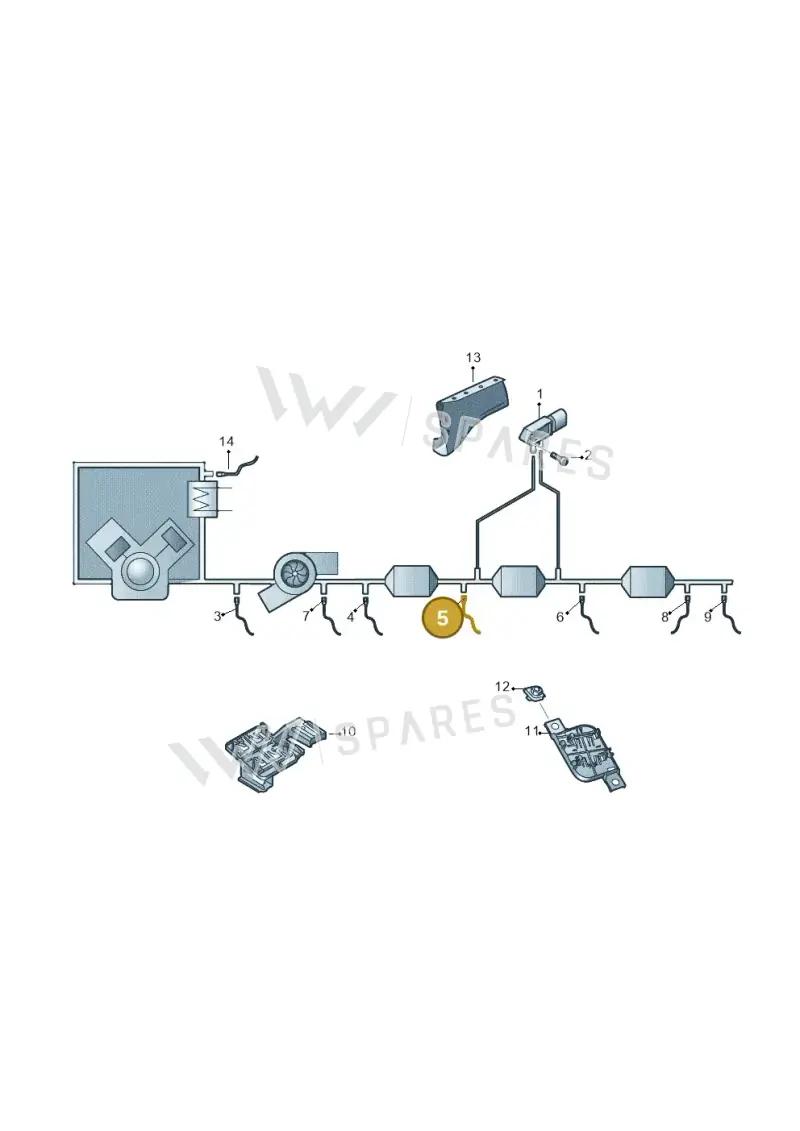 05L906088F — Skoda Octavia (2019-2024) diagram 780906150, position 5