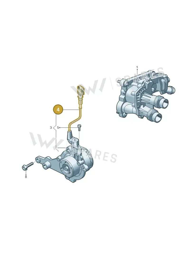 05L907284 — Skoda Kodiaq (2024-) diagram 793121109, position 4