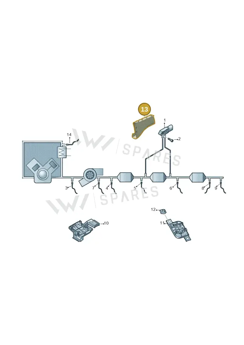 05L971461C — Skoda Octavia (2019-2024) diagram 780906150, position 13