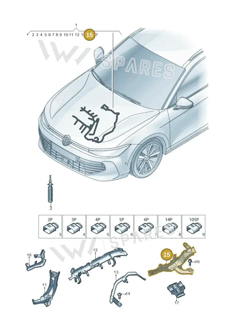 05L971824F — Skoda Kodiaq (2024-) diagram 3j0971285, position 15