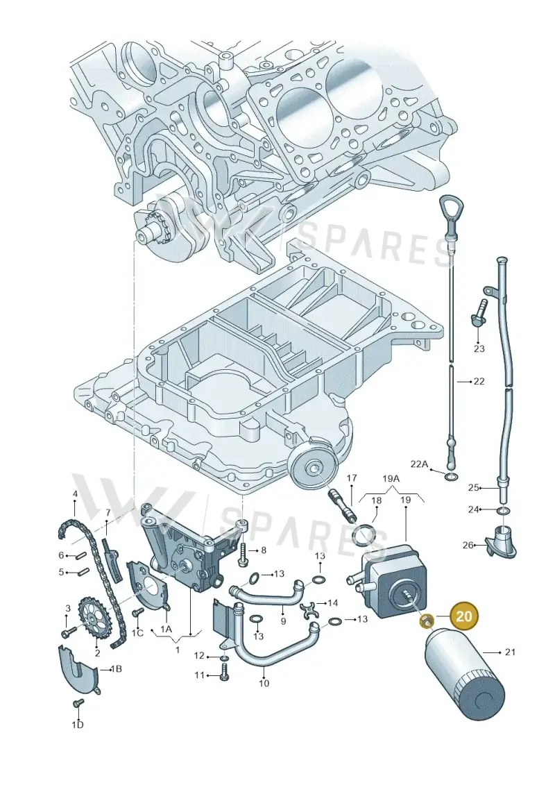 068115723 — Skoda SUPERB                 02> (2001-) diagram 260115430, position 20