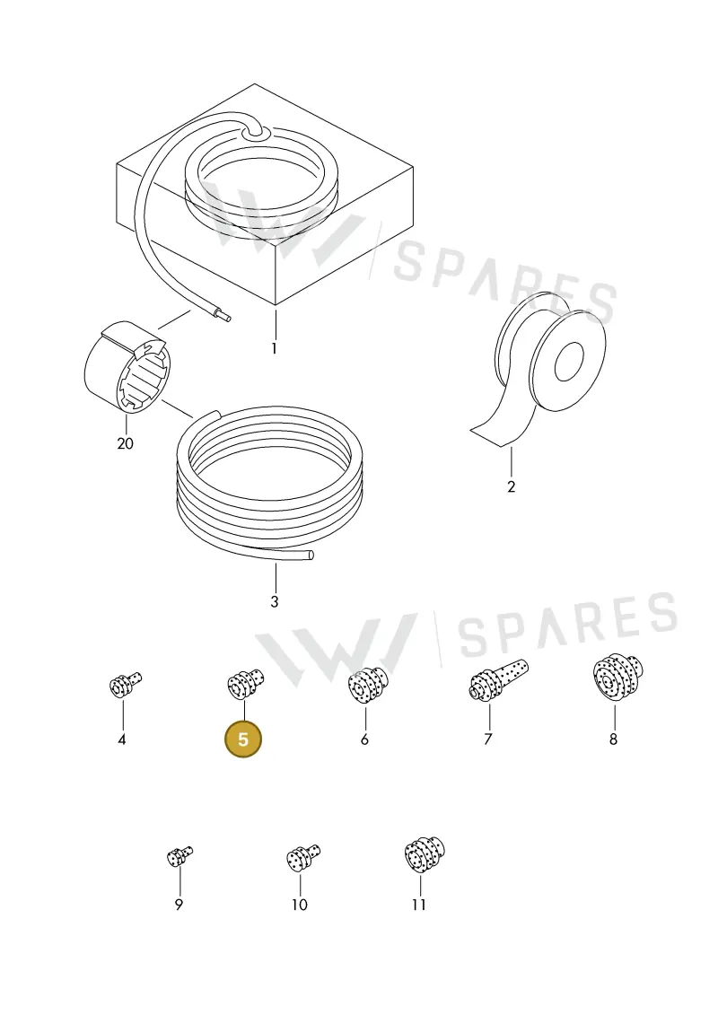06A972741D — Skoda 1J0 platform diagram 198979200, position 5