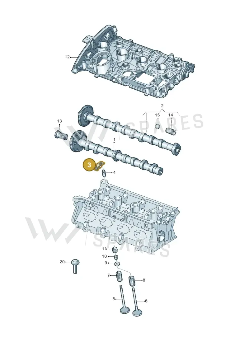 06E109417N — Skoda Kodiaq (2024-) diagram 627109200, position 3