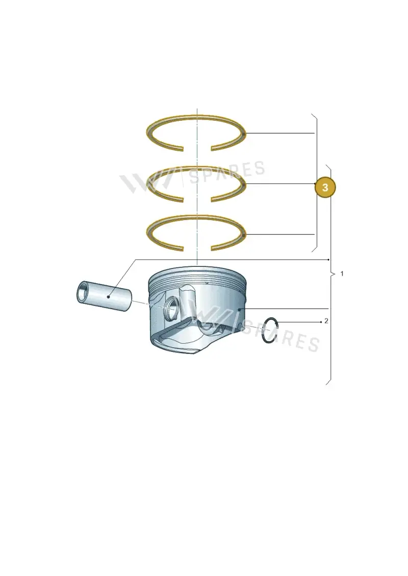 06H198151J — Skoda Yeti (2013-2017) diagram 462107000, position 3
