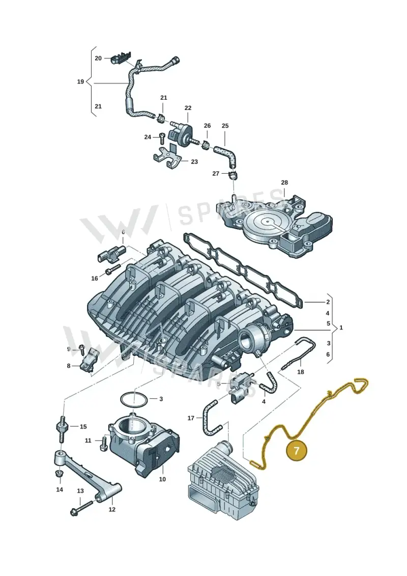 06K133241Q — Skoda Kodiaq (2024-) diagram 5h0133070, position 7