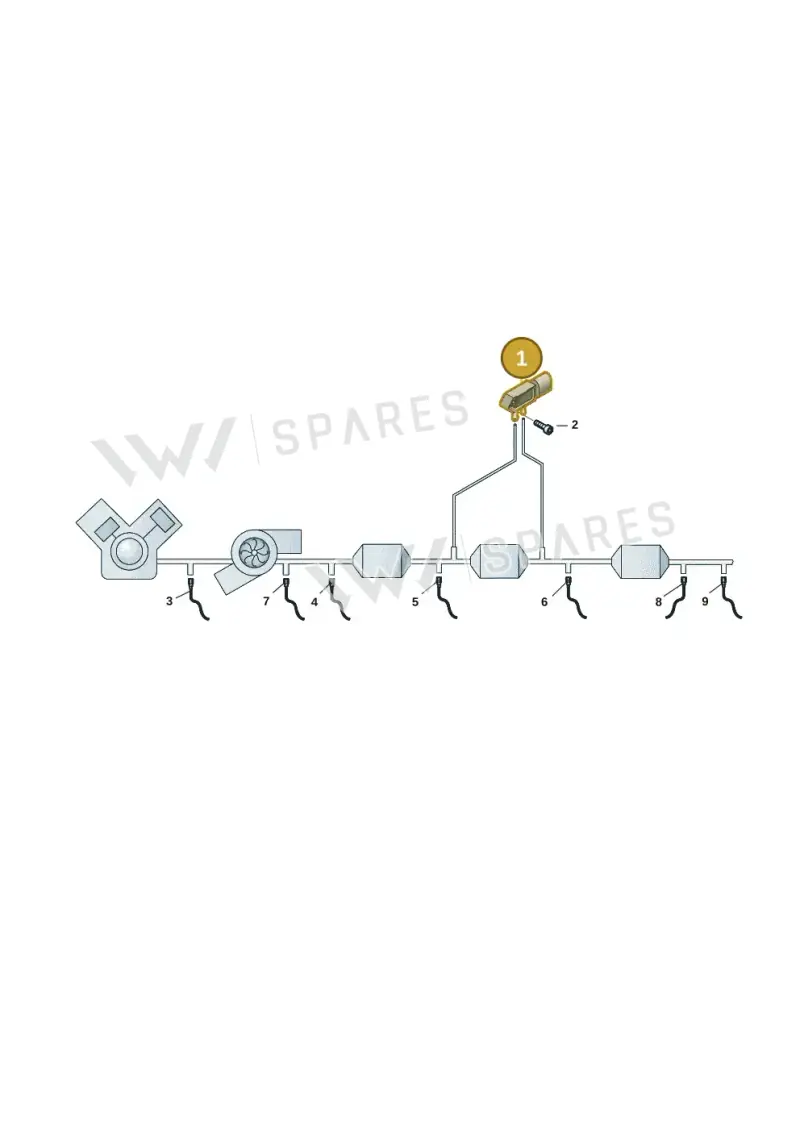 06K906051E — Skoda Superb Combi (2023-) diagram 3j0906150, position 1