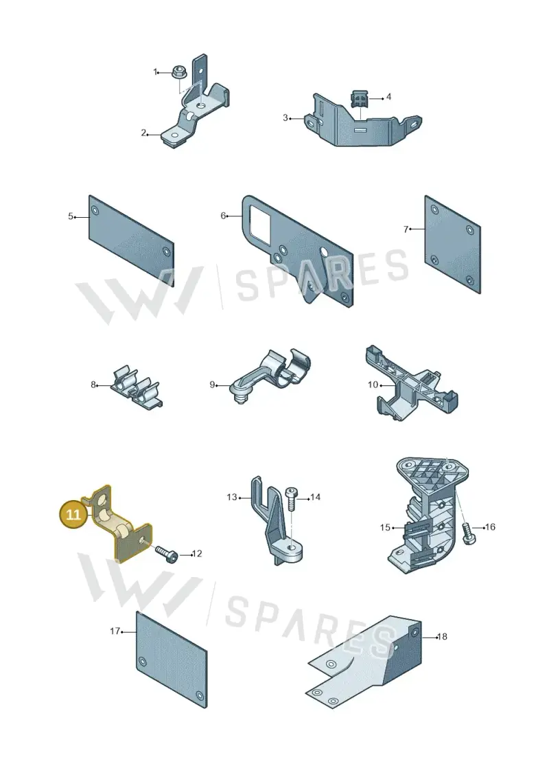 06K971858 — Skoda Octavia (2017-2020) diagram 745971000, position 11