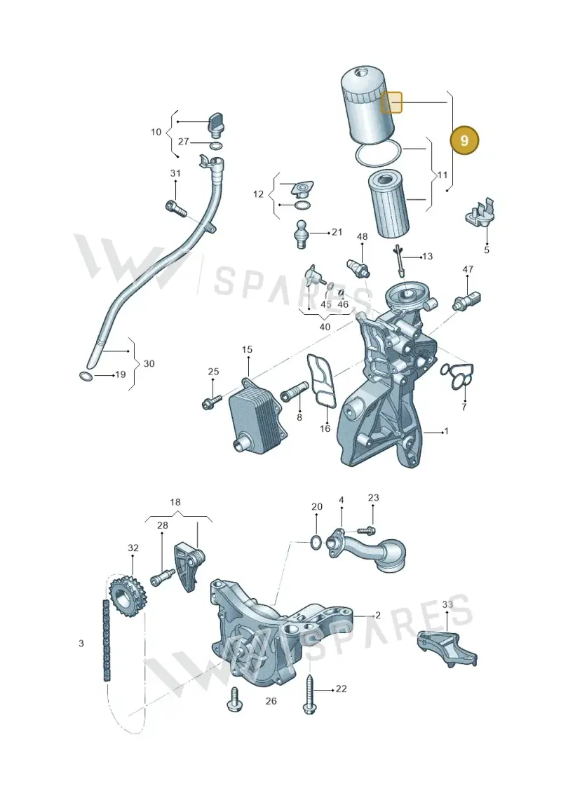 06L115401Q — Skoda Kodiaq (2017-2022) diagram 809115200, position 9