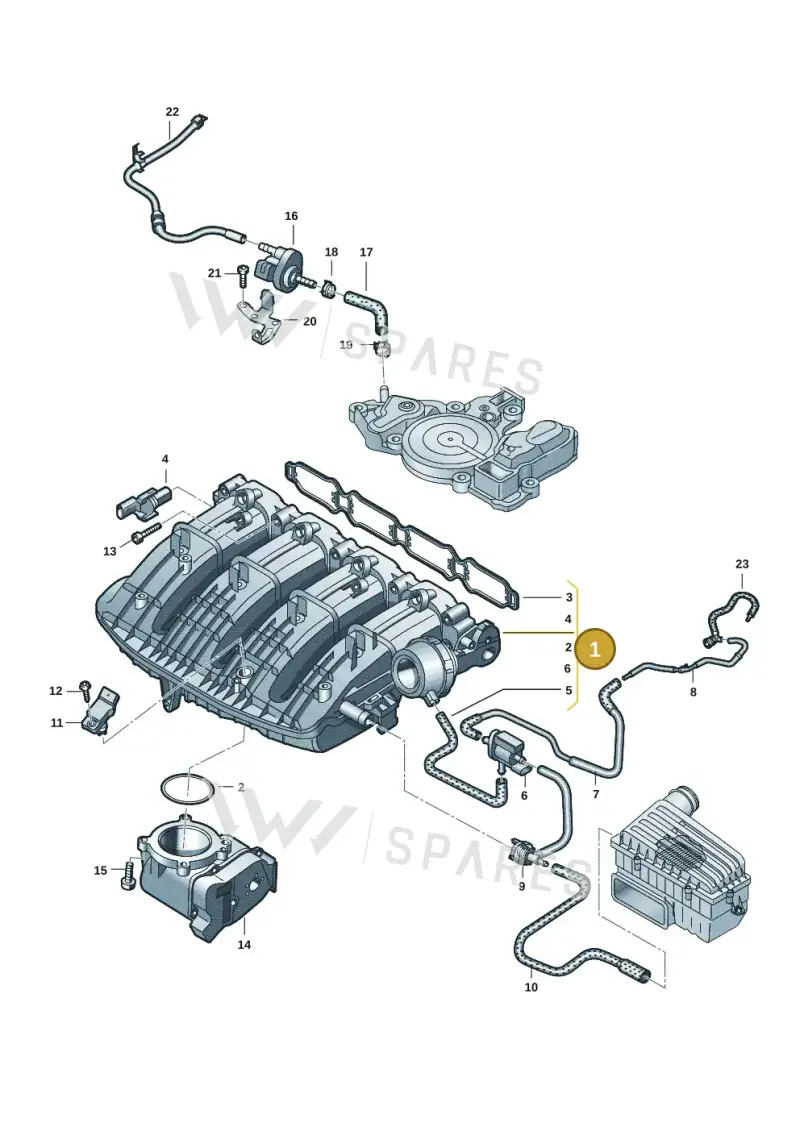 06L133201DH — Skoda Superb Combi (2023-) diagram 7t0133070, position 1