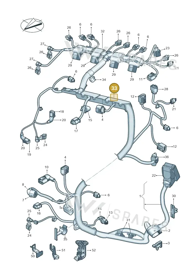 06L971824G — Skoda Kodiaq (2024-) diagram 793971110, position 33