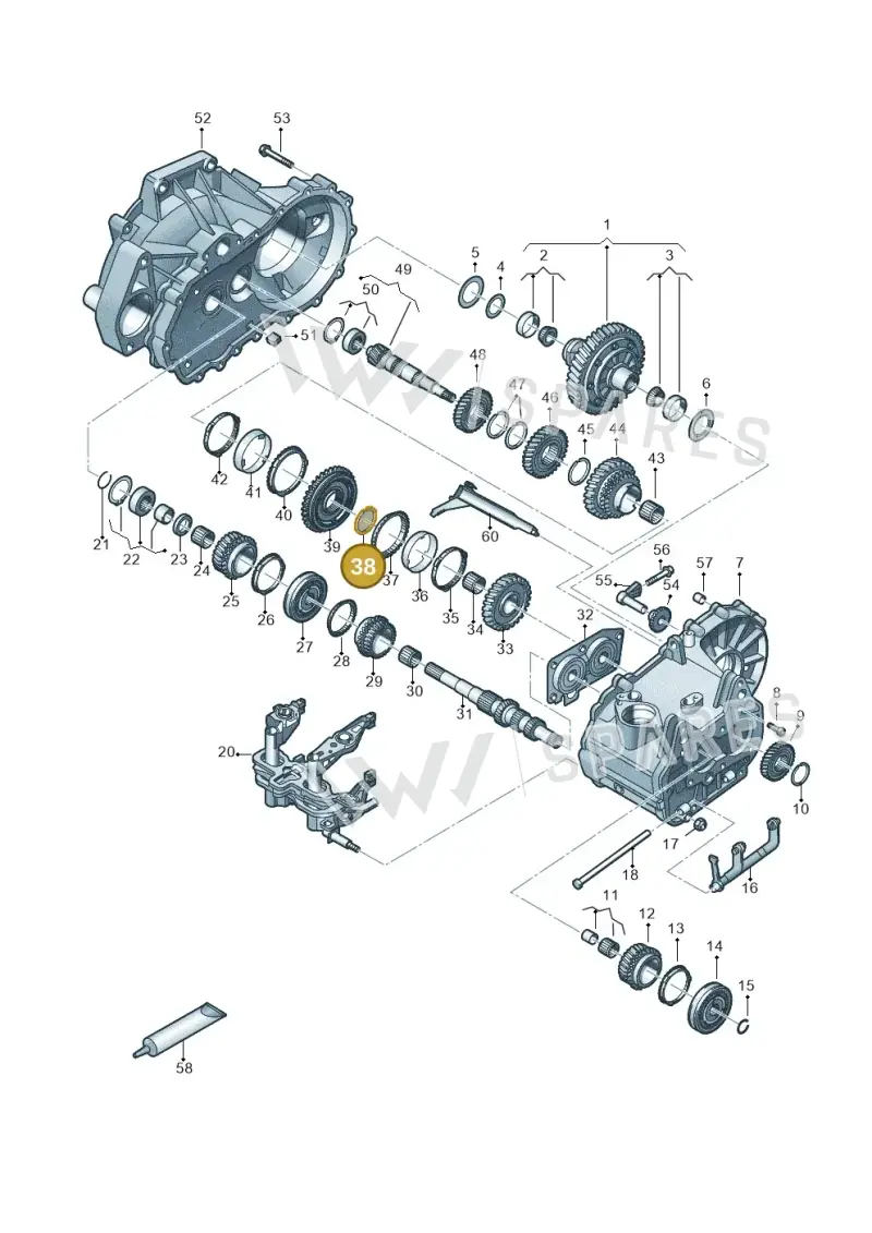 085311317 — Skoda Fabia (2021-) diagram 837305030, position 38