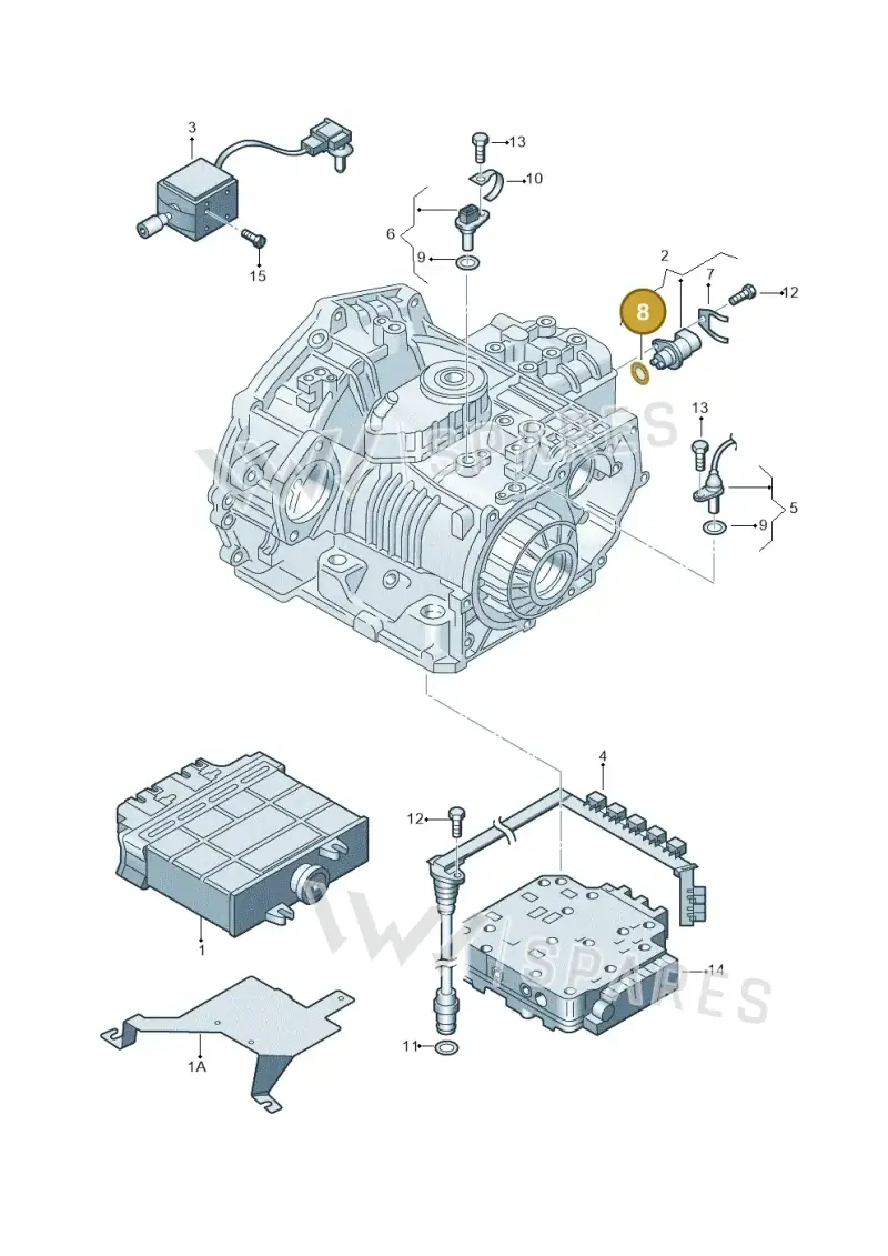 095321529 — Skoda OCTAVIA/COMBI/4X4      01> (2000-) diagram 252927510, position 8
