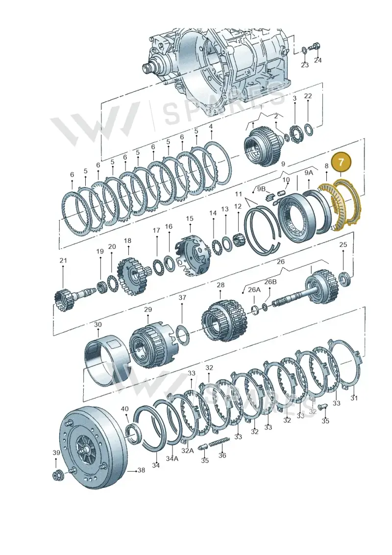 095323297D — Skoda OCTAVIA/COMBI/4X4      01> (2000-) diagram 220323500, position 7