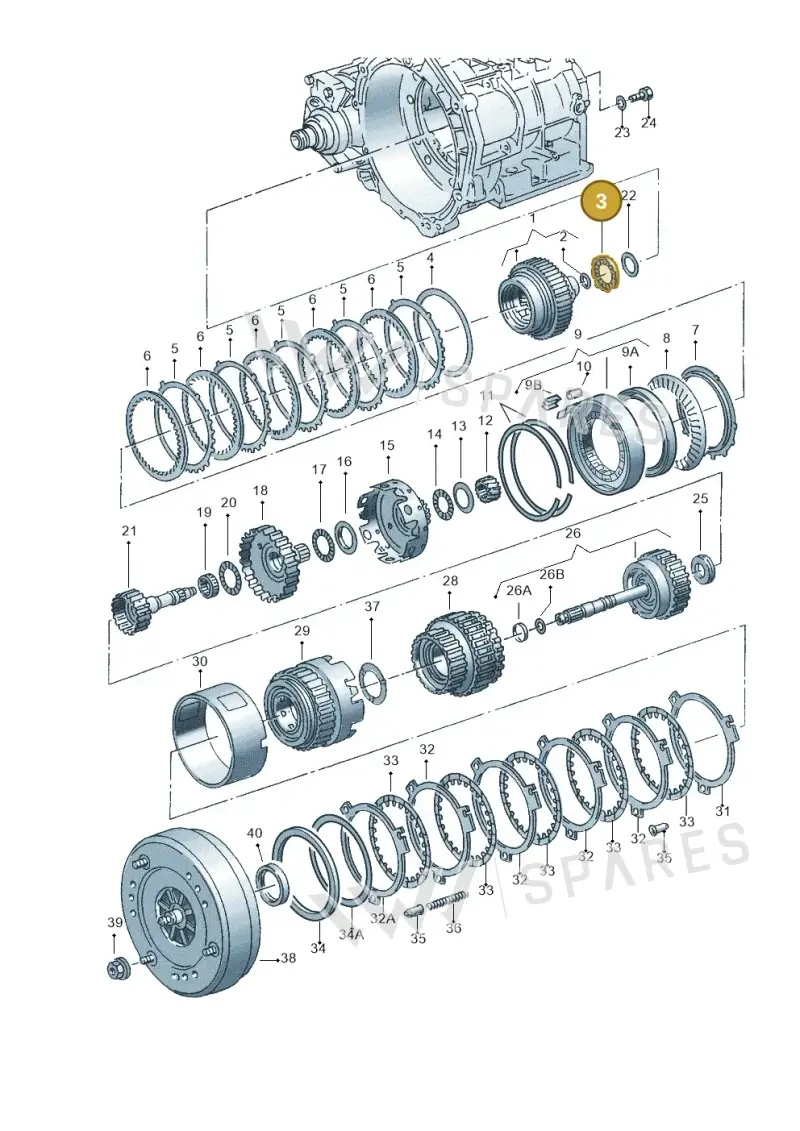 095323743A — Skoda OCTAVIA/COMBI/4X4      01> (2000-) diagram 220323500, position 3