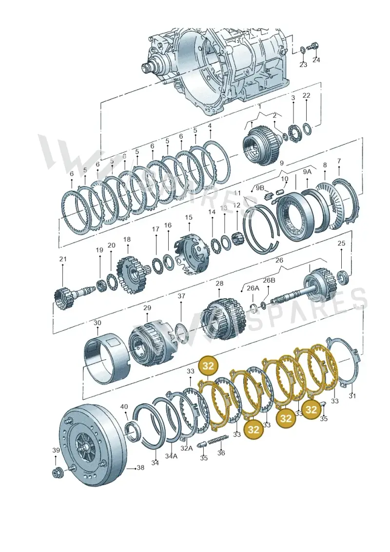 097323463 — Skoda OCTAVIA/COMBI/4X4      01> (2000-) diagram 220323500, position 32