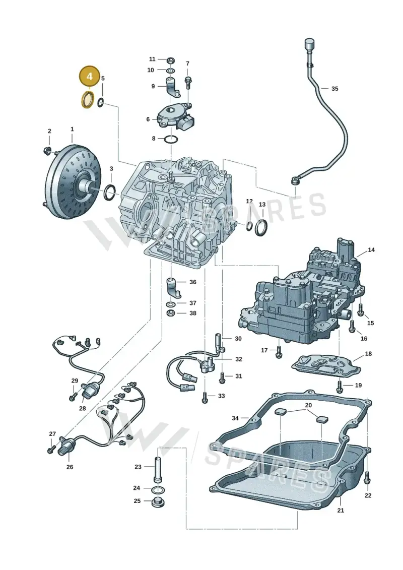 09G301189 — Skoda Fabia (2021-) diagram 62i301680, position 4