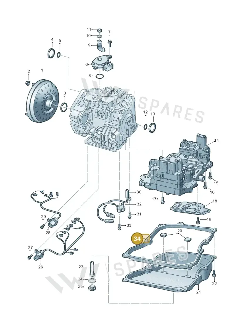 09G321370 — Skoda Kamiq (2019-) diagram 827380020, position 34
