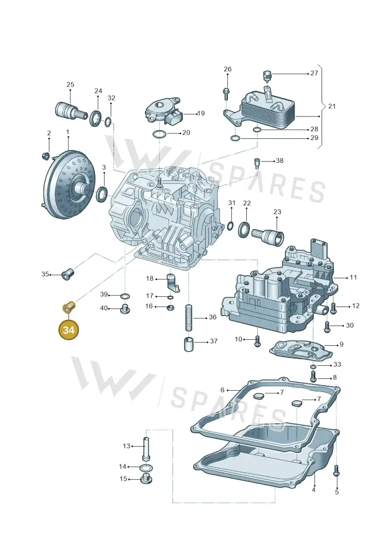 09G325565A — Skoda Rapid (2012-2023) diagram 714321650, position 34