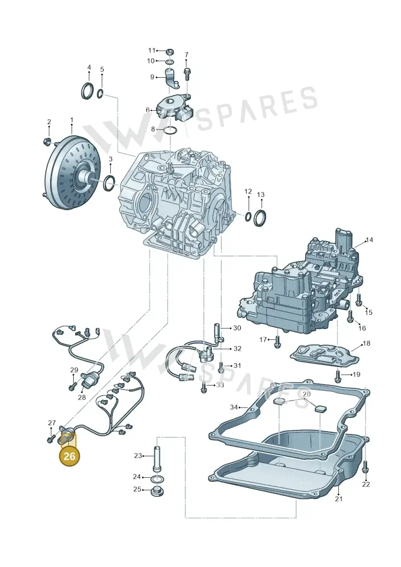 09G927363F — Skoda Kamiq (2019-) diagram 827380020, position 26