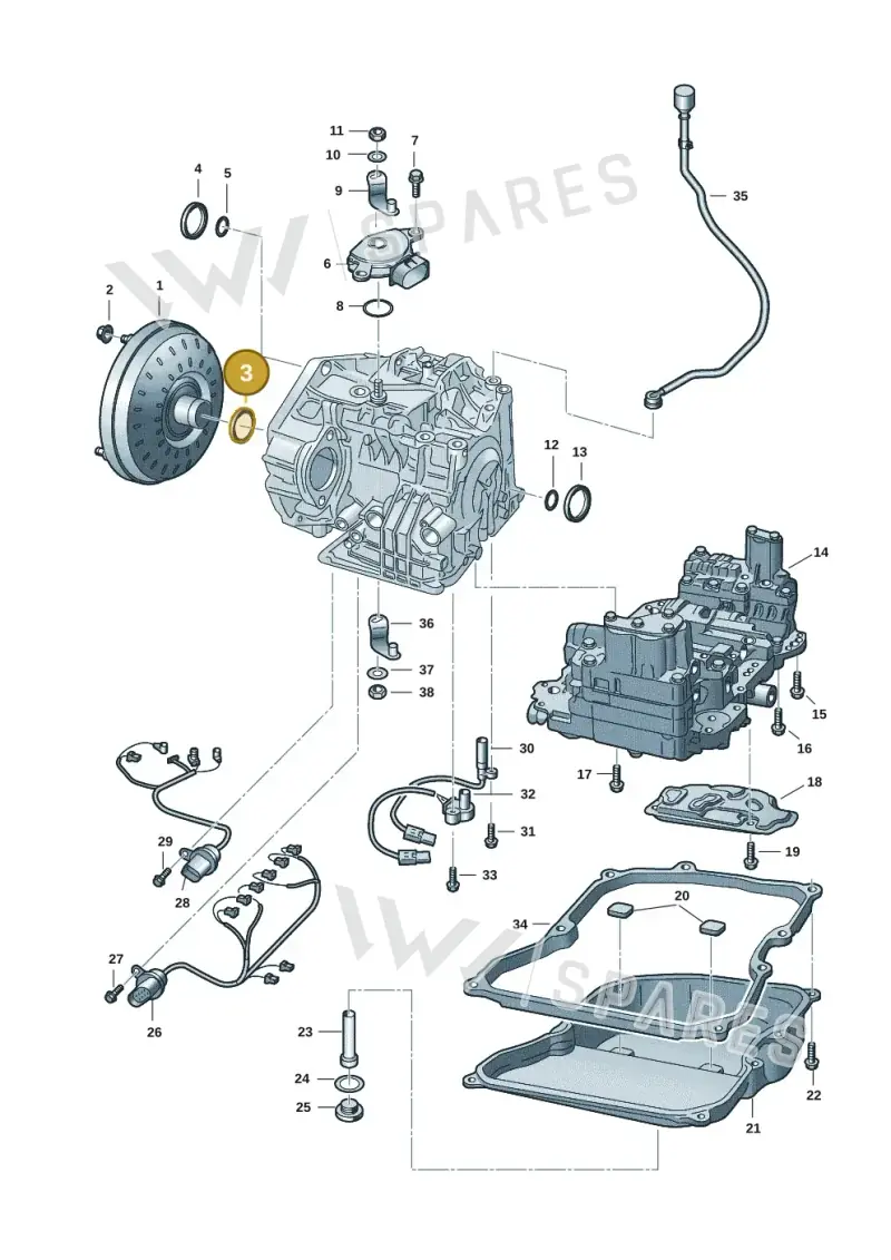 09K321243 — Skoda Fabia (2021-) diagram 62i301680, position 3
