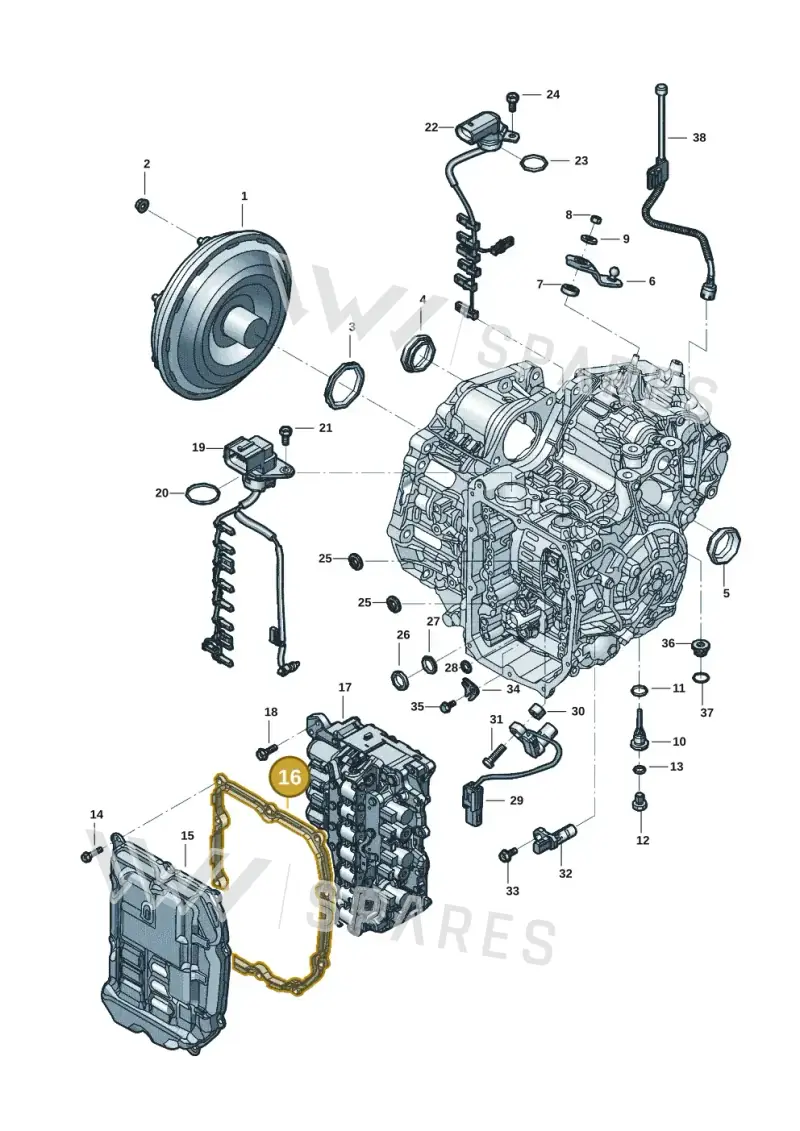 09S321370 — Skoda Karoq (2017-2022) diagram 431300272, position 16