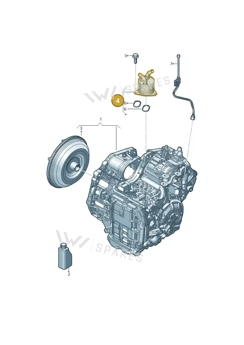09S409061B — Skoda Octavia (2019-2024) diagram 813300250, position 4
