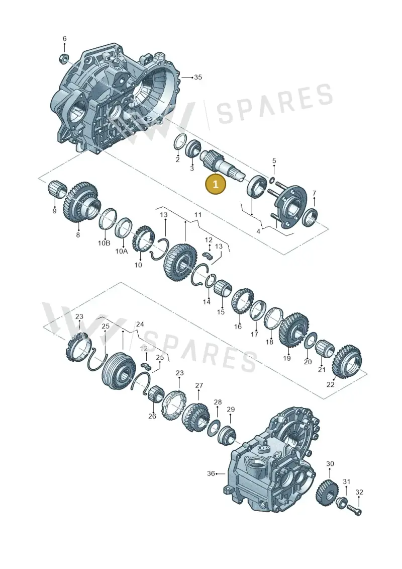 0A4311205F — Skoda Yeti (2013-2017) diagram 201311380, position 1