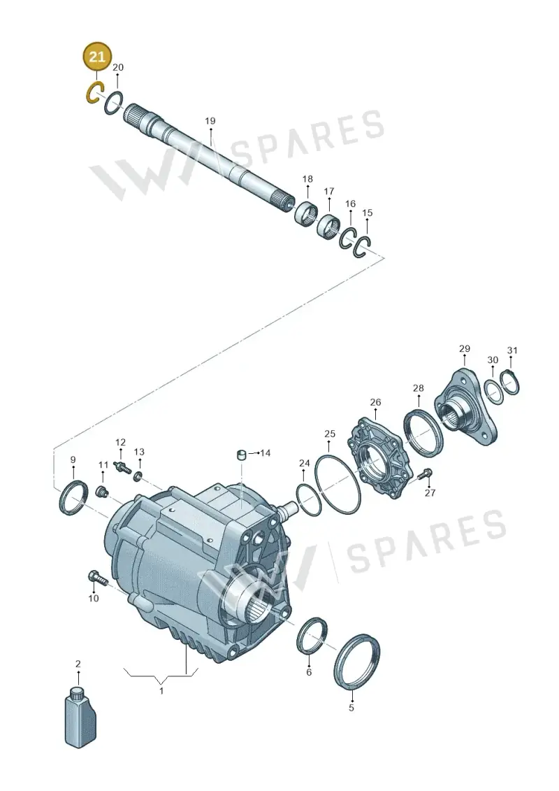 0A5409413D — Skoda Kodiaq (2018-2022) diagram 793409700, position 21