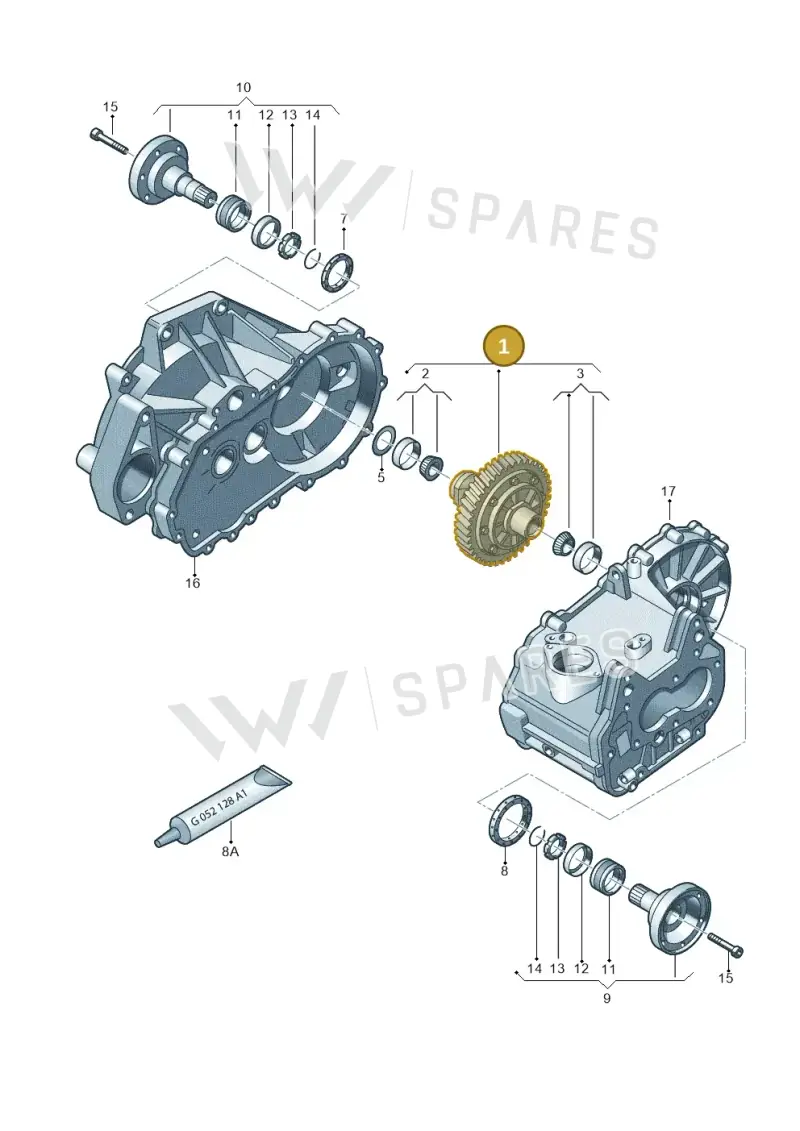 0AH409021H — Skoda Karoq (2017-2022) diagram 746409130, position 1