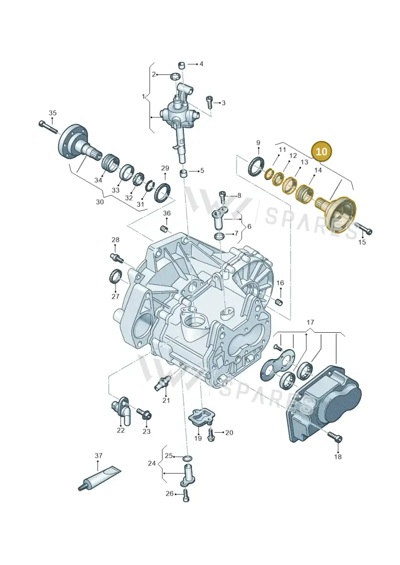 0AH409343 — Skoda Fabia (2021-) diagram 827310020, position 10
