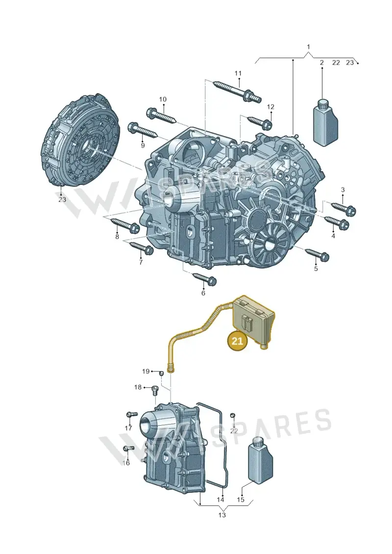 0AM301472E — Skoda Kamiq (2019-) diagram 827345100, position 21