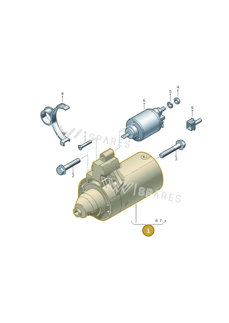 0AM911023QX — Skoda Roomster (2010-2015) diagram 666911000, position 1