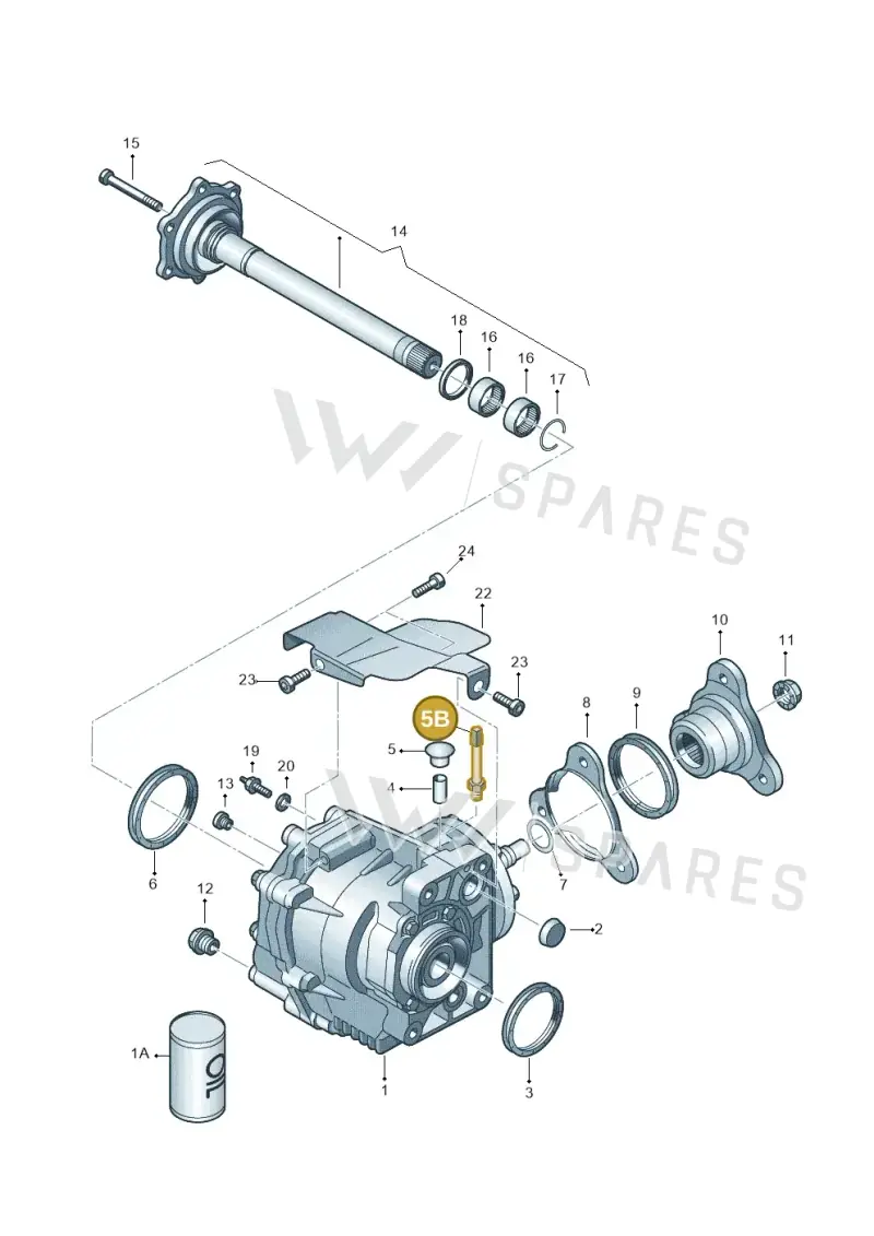 0AV409831 — Skoda OCTAVIA/COMBI/4X4      04> (2004-) diagram 420409400, position 5B