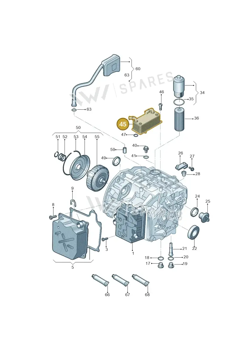 0BH317019F — Skoda Kodiaq (2017-2022) diagram 519321500, position 45