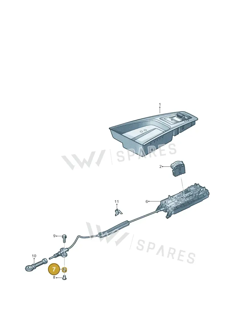 0C8713270A — Skoda Octavia (2019-2024) diagram 585713010, position 7