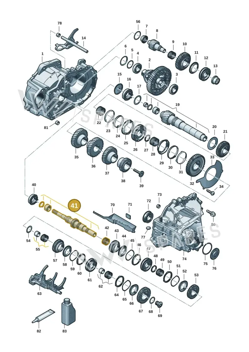 0C9311095B — Skoda Karoq (2017-2022) diagram 5h0311150, position 41
