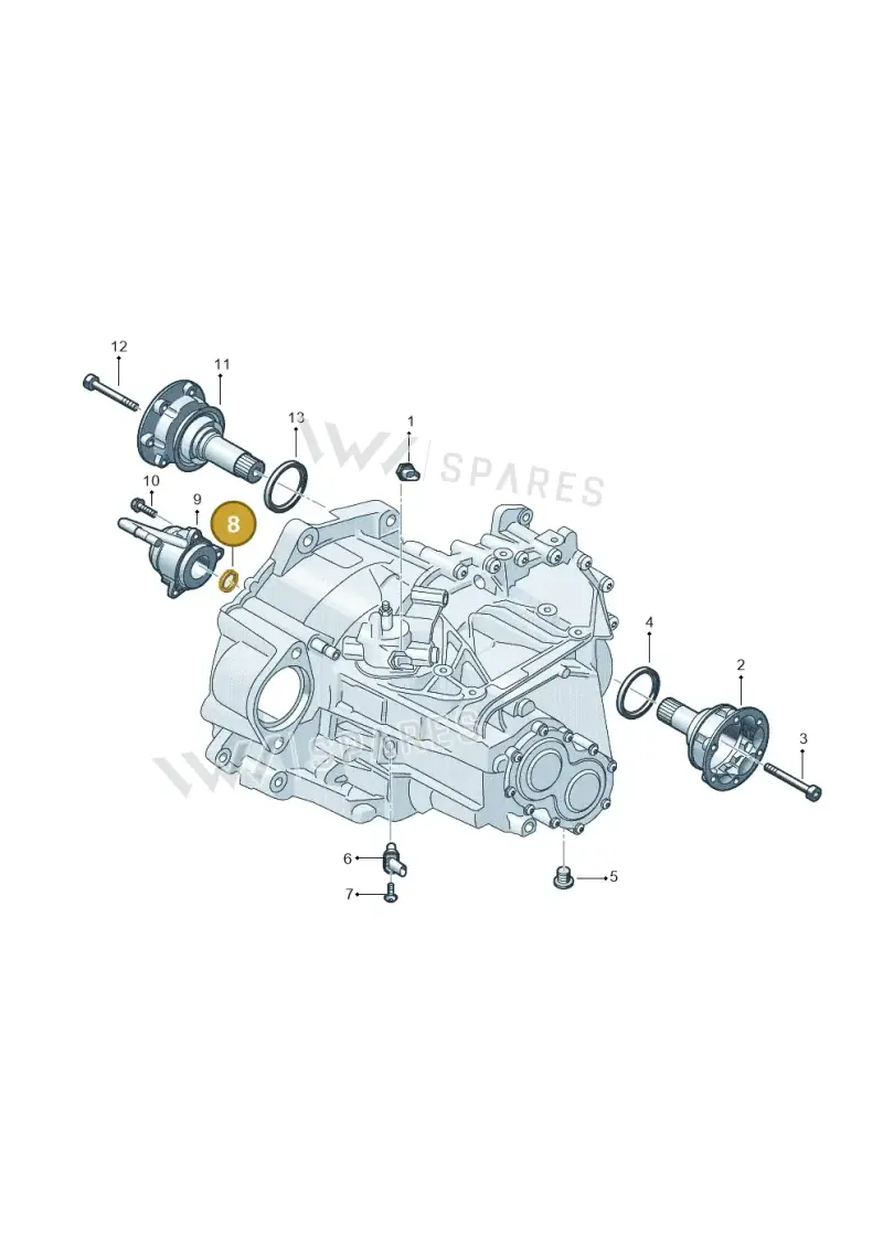 0C9311113B — Skoda Octavia (2019-2024) diagram 793300320, position 8