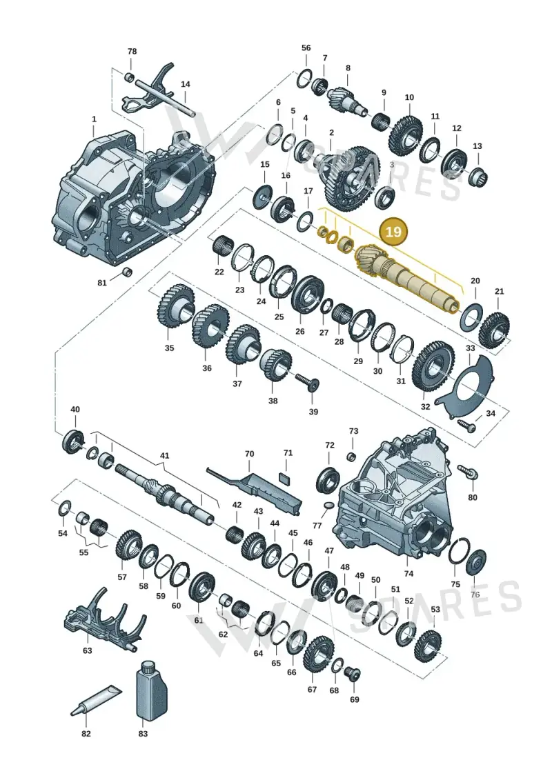 0C9311198G — Skoda Octavia (2019-2024) diagram 5h0311150, position 19
