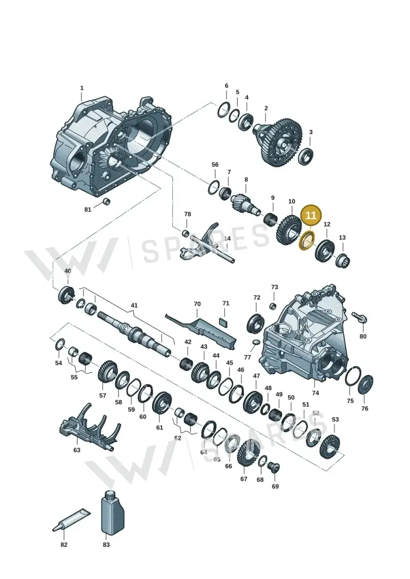 0C9311295B — Skoda Kamiq (2019-) diagram 2ga311150, position 11