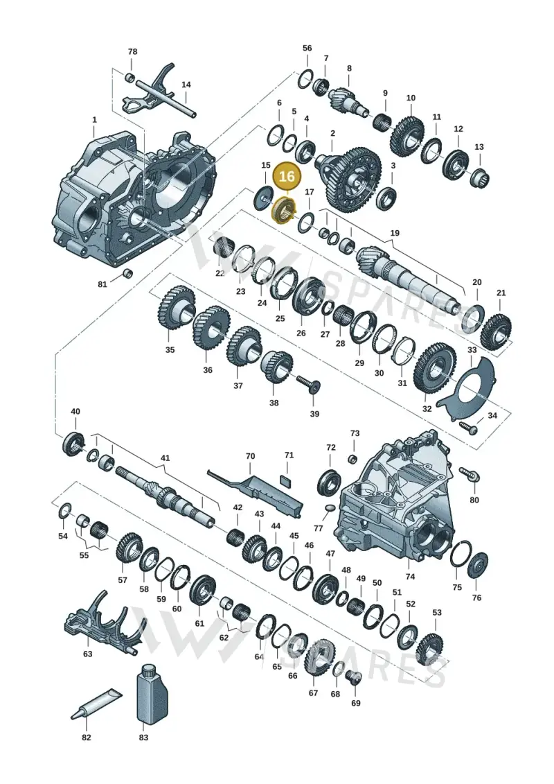 0C9311440A — Skoda Octavia (2019-2024) diagram 5h0311150, position 16